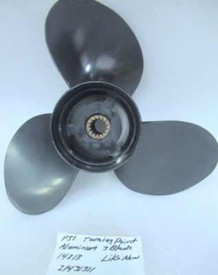 P51 Turning Point 21431311 OEM Aluminum Propeller 14x13P Like New Factory Parts