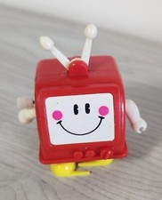 Wind Up Red Television TV Non Working Condition NW2 2