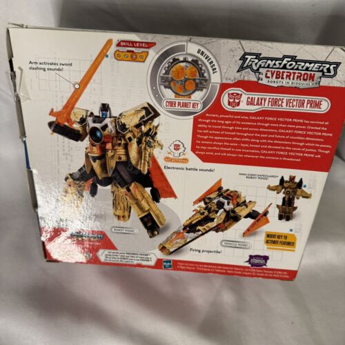 2004 Takara Transformers Vector Prime Galaxy Force Cybertron Vintage NIB G - Picture 2 of 2
