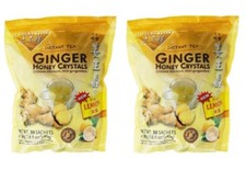 2 Pk Prince Of Peace-Instant Ginger Honey Crystals Tea Lemon 30 18g Bag 60 Bag