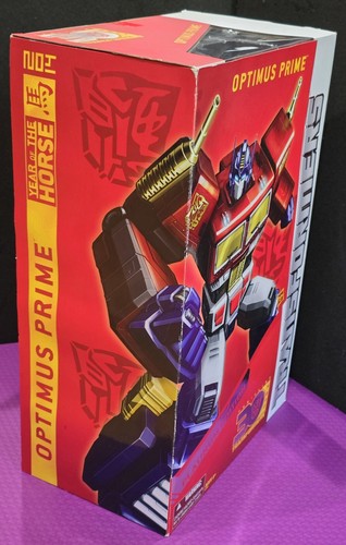 2014 Transformers Year of the Horse OPTIMUS PRIME Masterpiece "NEW" - Picture 8 of 15