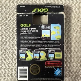 Golf (Nintendo, 1985) 5 tornillos variante en caja original