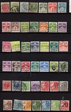DANEMARK - Collection de 1875 à moderne - Plus de 190 timbres oblitérés 