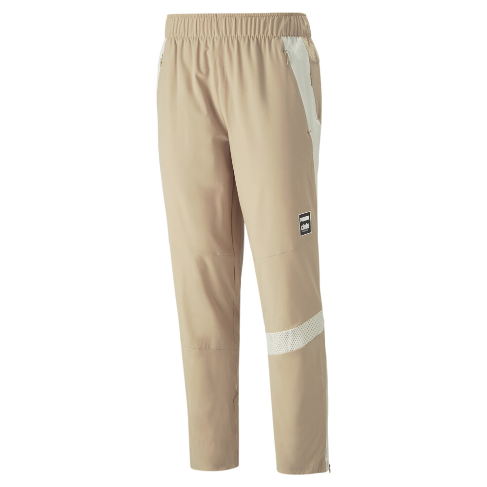 Puma Run Ciele Tracksuit Pants Mens Beige Casual Athletic Bottoms 52342389