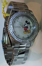 Invicta Mickey Mouse 26238 Women's Quartz Watch Mother Of Pearl Dial Limited NEW
