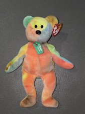 1993 GARCIA BEAR BEANIE BABY PVC PELLETS  Garcia Dog Tag