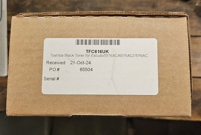 Toshiba Black Toner T-FC616U-K Cartridge for eStudio 5516AC, 6515AC, 7516AC