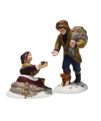 Department 56, A Treasure From The Sea, Dickens Village (58461) Set of 2, NIB