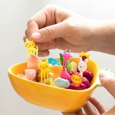 10 sztuk słodkich mini farmy zwierzęcej kreskówki jedzenie wybory dzieci przekąski deser 