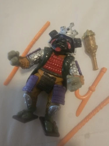 Tmnt Movie 3 Samurai Don Complete Vintage Figure