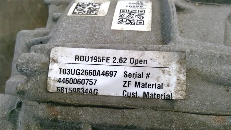 2016 - 2022 DODGE CHARGER RWD REAR CARRIER DIFFERENTIAL 68159836AF - Image 3 of 4