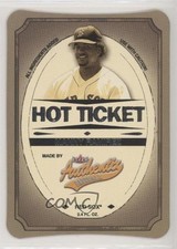 2005 Fleer Authentix Hot Ticket Die-Cut Manny Ramirez #4HT px8