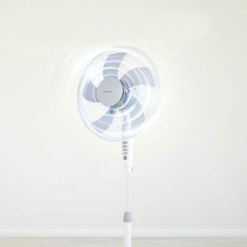 Grunkel Ventilador de Pie FAN-165 de 50W- 16" 40cm de diametro con 3 Velocidades - Foto 7 di 12
