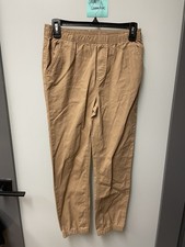 Youth Nautica Brown Jogger Cotton Pants - Size 12