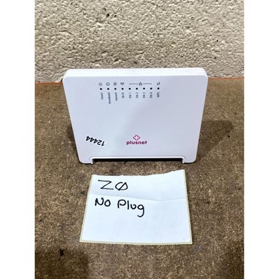 Plusnet 2704N ADSL Modem Router weiß WLAN tragbar WLAN 4x Ethernet Ports