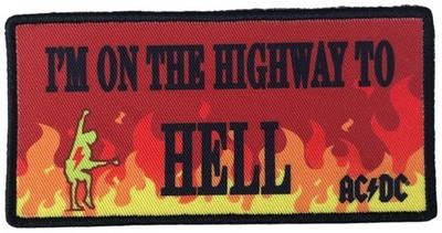 Ac / Dc - Highway To Hell Flames Patch-keine Angabe #153768