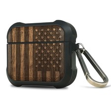 Wooden Case for AirPods 4 Case 2024  USB-C 4th Generation, Wood Artisan En...