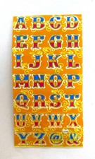 PLANCHE STICKERS LETTRES - NEUF - LXSTI056