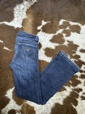 VTG Citizens of Humanity Jeans Womens Size 26 Blue Bootcut Wings Made in USA