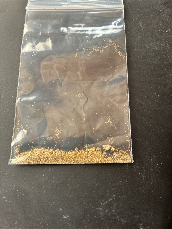 .500 Gram Alaskan Placer Gold Dust Fines Natural Raw Nugget Flake AK