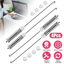 New 4Pcs Suspension Rod Kit W10780045 W10821956 for Whirlpool Kenmore Washer