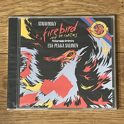 Stravinsky CD: ''Firebird'', Esa-Pekka Salonen, 1989, CBS MK 44917, FACTORY-SEALED