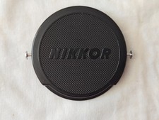 Original Nikon Nikkor 52mm Front Cap with Metal Snap