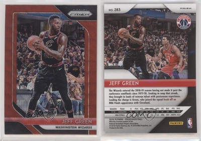 2018-19 Panini Prizm Ruby Wave Prizm Jeff Green #283