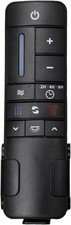 UC7225T / CHQ7225T Ceiling Fan Remote Control TR198A with Wall Holder Black