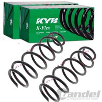 2X KYB K-FLEX Fahrwerksfedern Vorne Passend FÜR Peugeot 407 Links+Rechts