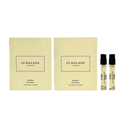 2 Jo Malone London Myrrh & Tonka Cologne Intense Sample Spray 1.5