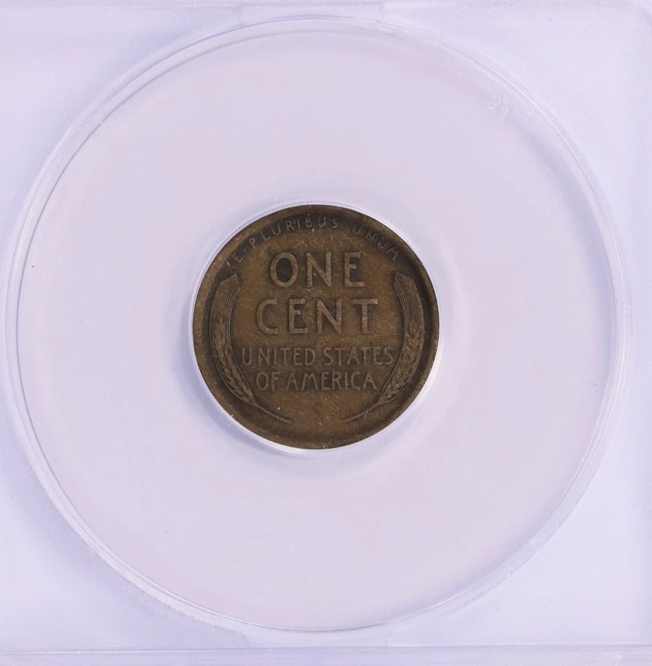 1909-S Lincoln Cent ANACS VF-20 Details - Image 2 of 2