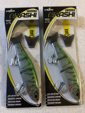 (LOT OF 2) STORM ARASHI SWIMMER 7”.  2-3/16oz.  OIKAWA MESU .   NIP