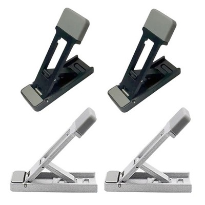 2Pcs Adjustable Laptop Stand for Desk Ergonomic Foldable Portable Stand Holder
