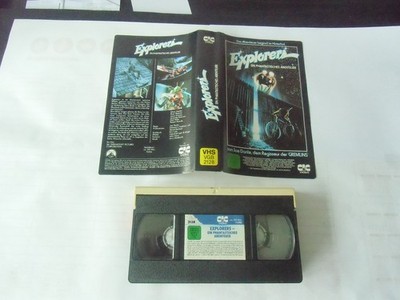 Explorers Ein Phantastisches Abenteuer,CIC VHS Video, Leihversion, weisse Klappe