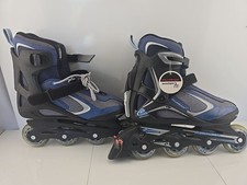 Rollerblade Zetrablade Womens Size W8 US Inline Skate Blue Gray Bio Dinamic