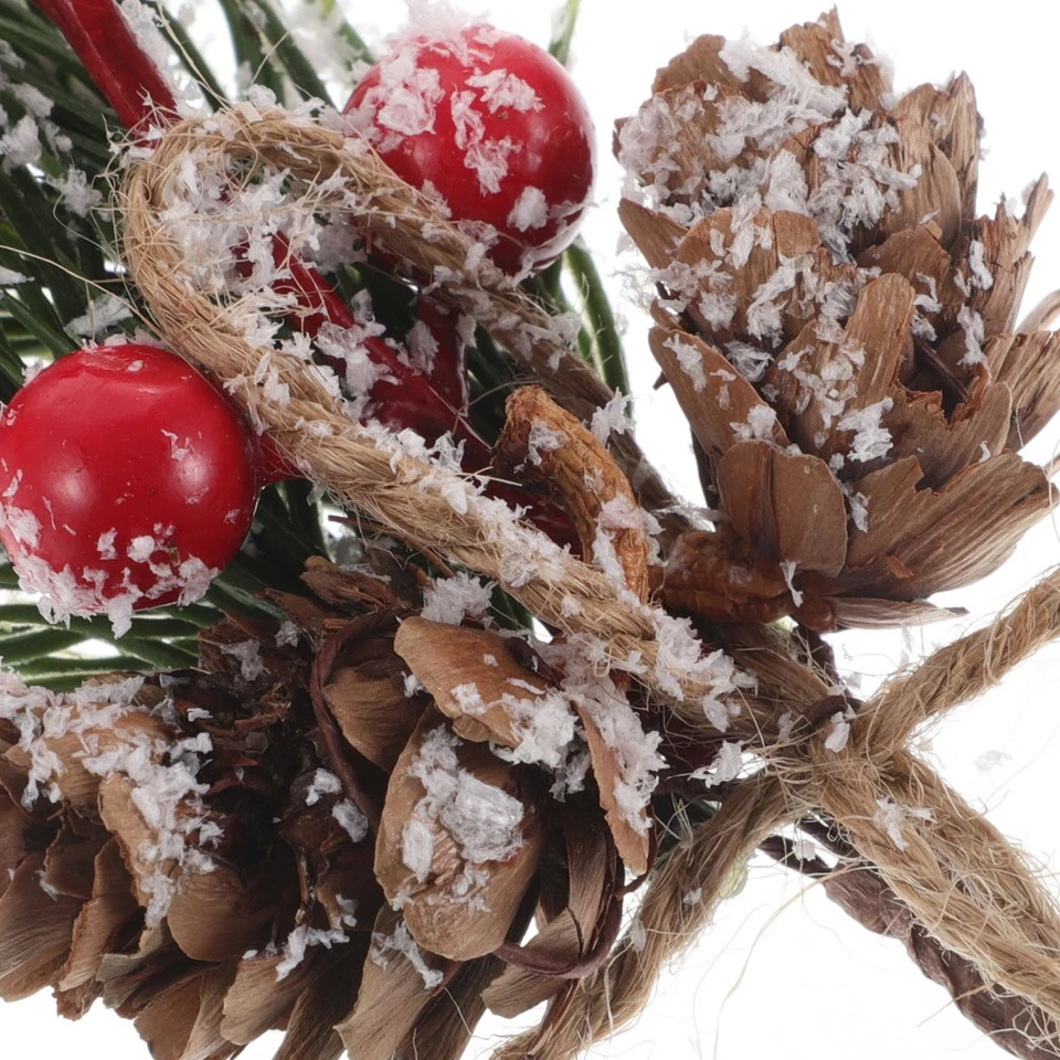 6 Pezzi Porta Tovaglioli Autunno Fiocco Decorazioni Festa Anello Tovagliolo Natale - Immagine 2 di 4