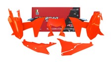 RTECH Set Plastic Orange Neon-Black KTM Xcf-w 150 2024