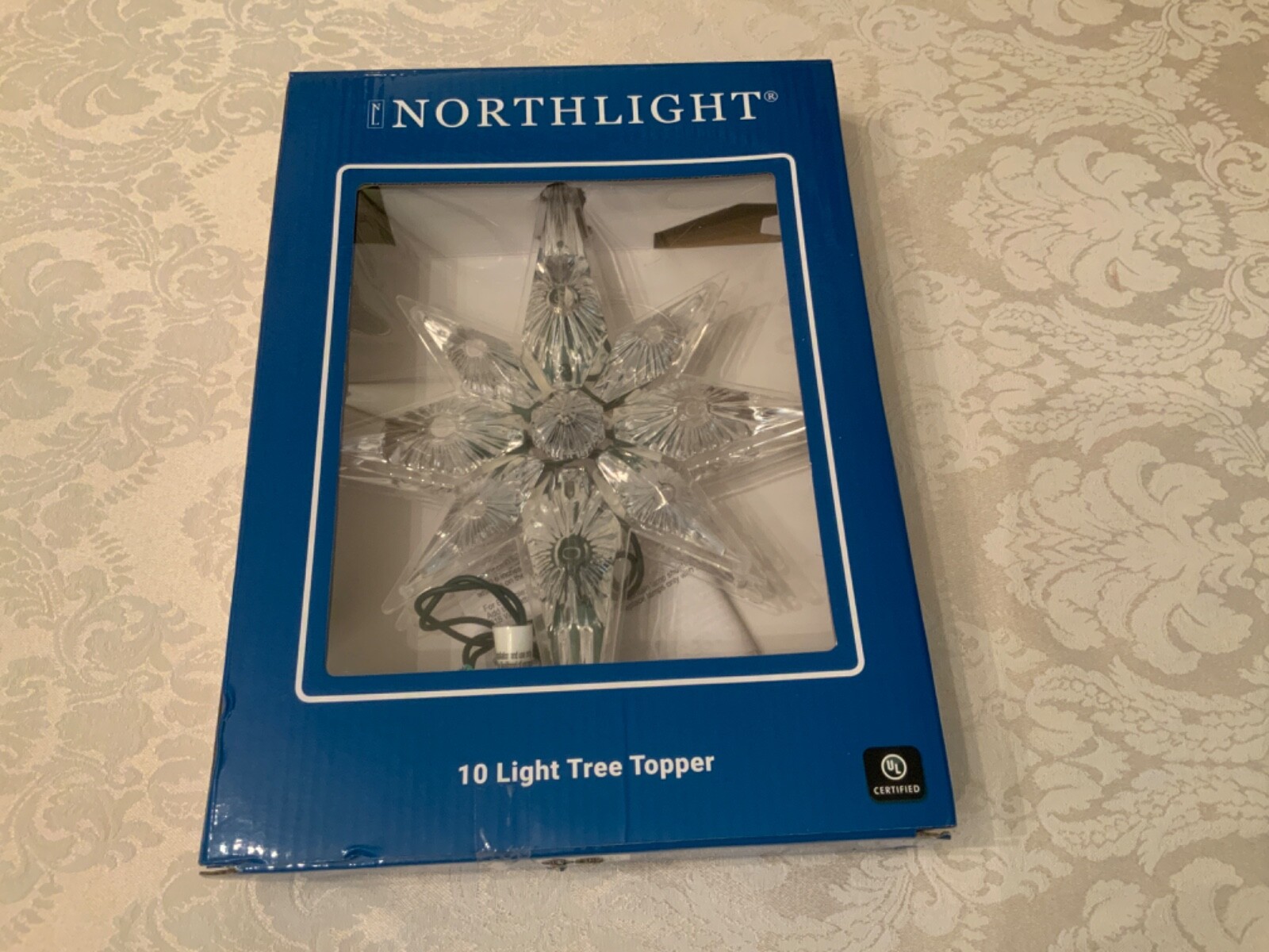 Northstar Christmas tree topper 8 in. 10 lights electric NIB eBay