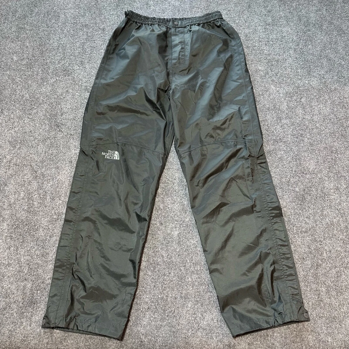 The North Face Pants Womens Grey Nylon Windbreaker Elastic Waist