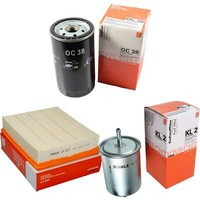 Mahle / Knecht Set Kraftstofffilter KL 2 Luftfilter LX 448 ÖLfilter OC 38