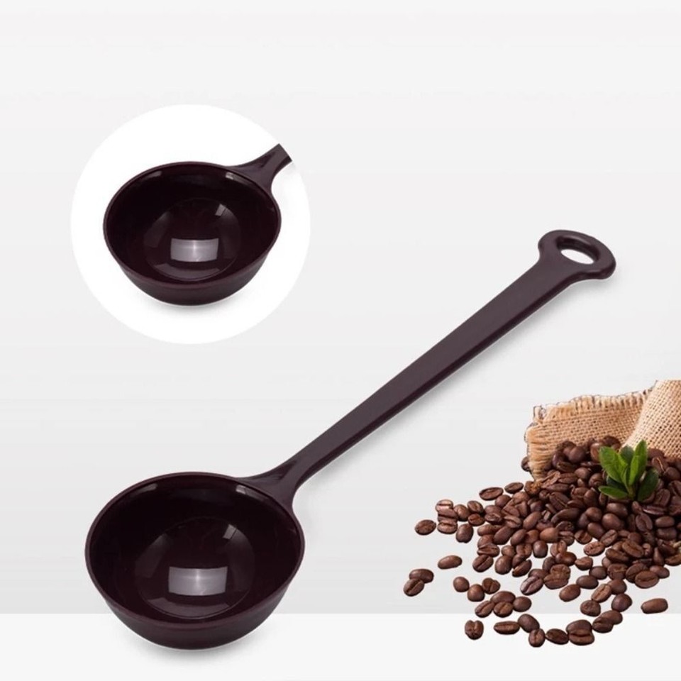2pcs Long Handle Plastic Spoon Coffee Spoon Milk Tea Spoons Fruit
