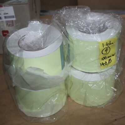 TENACIOUS 100mm x 22m Luminous Yellow Tape Self-adhesive Safety Glow in the Dark
