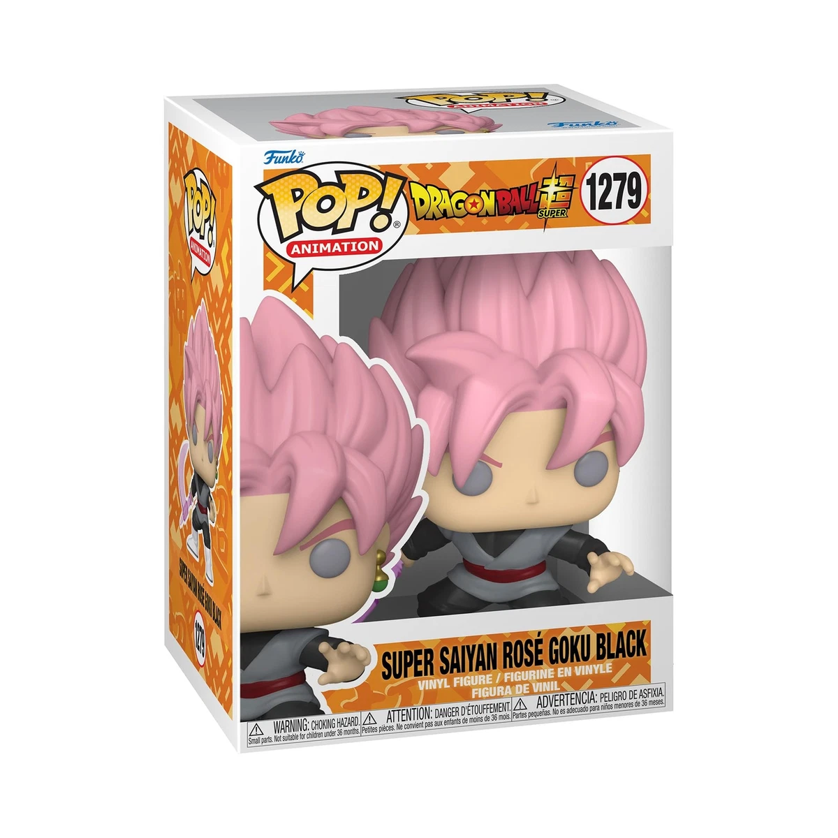 Figura Dragon Ball Flash - Super Sayan Rosé Goku Black