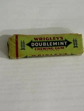 Rare Find Vintage 1938-1944 Wrigley's Doublemint Chewing Gum Sealed Unopened