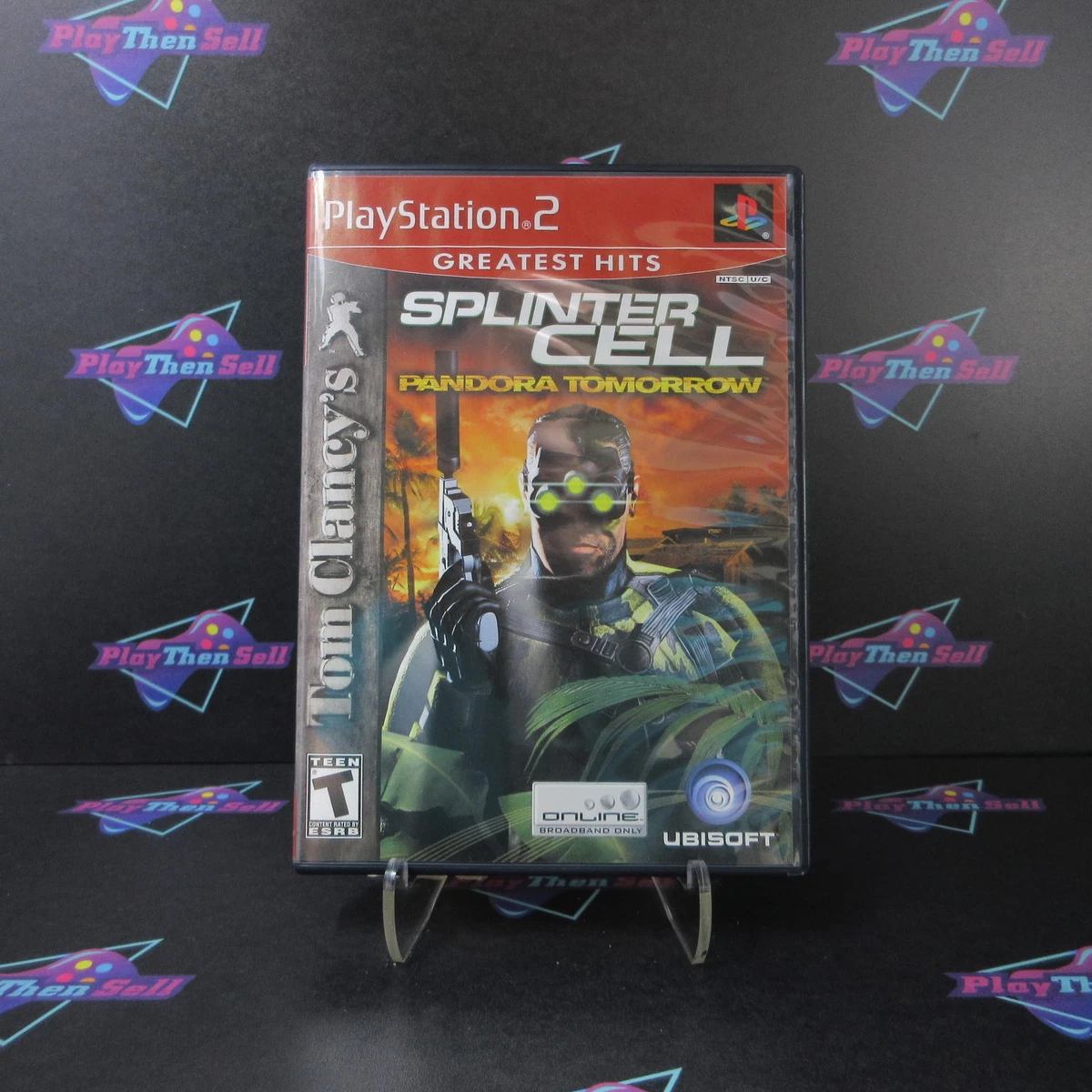 Jogo Usado Tom Clancy's Splinter Cell: Pandora Tomorrow PS2