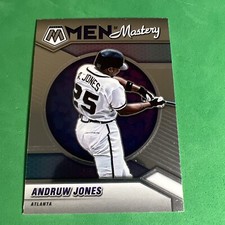 2022 PANINI MOSAIC BASEBALL MM-12 ANDRUW JONES BRAVES MEN OF MASTERY