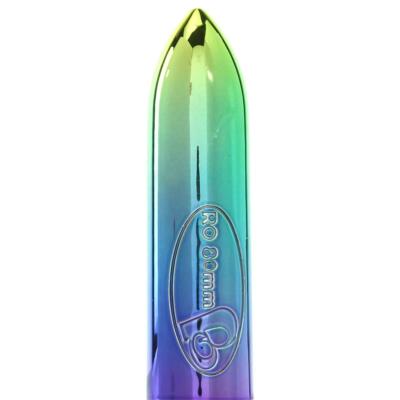 rainbow bullet vibrator Rainbow Bullet Vibrator Clitoris G-Spot Dildo Stimulator Massager Sex Toy  Speed
