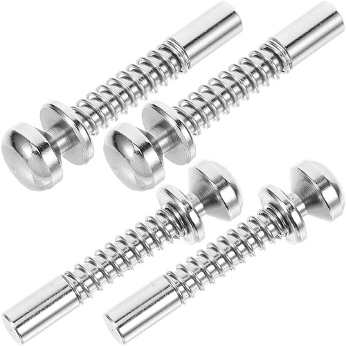 4pcs Window Screen Plunger Latches Security Spring Latches for Cages ...