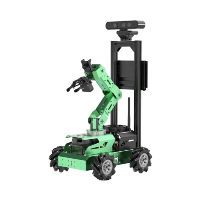 AGV Mecanum Wheel Hiwonder Standard Kit JetAuto Pro ROS SLAM Robotic Arm Car UGV